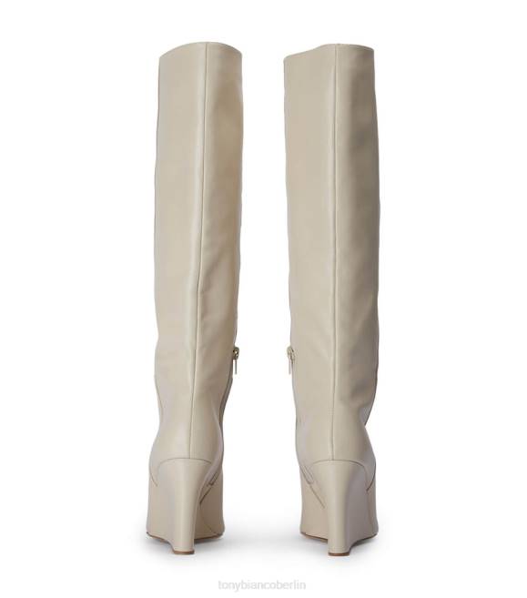kniehohe Stiefel| de Tony Bianco Frauen Drake-Kalbsstiefel Vanille-Capretto 4624392